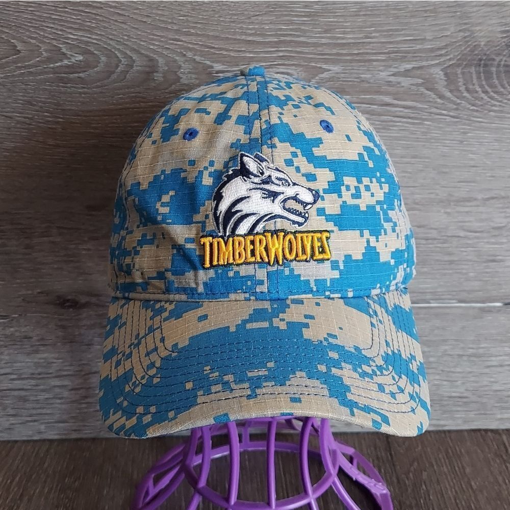 The Game Timberwolves Digital Camo Hat Adjustable